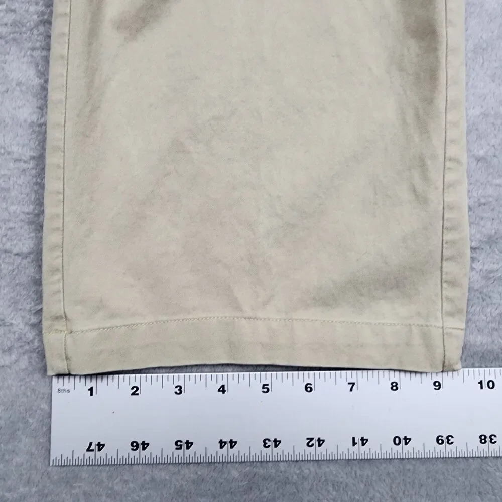 Tommy Bahama Men's Pants 34x30 Beige Straight Leg Lightweight Casual Trousers